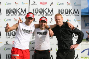 100km Dual winners and third