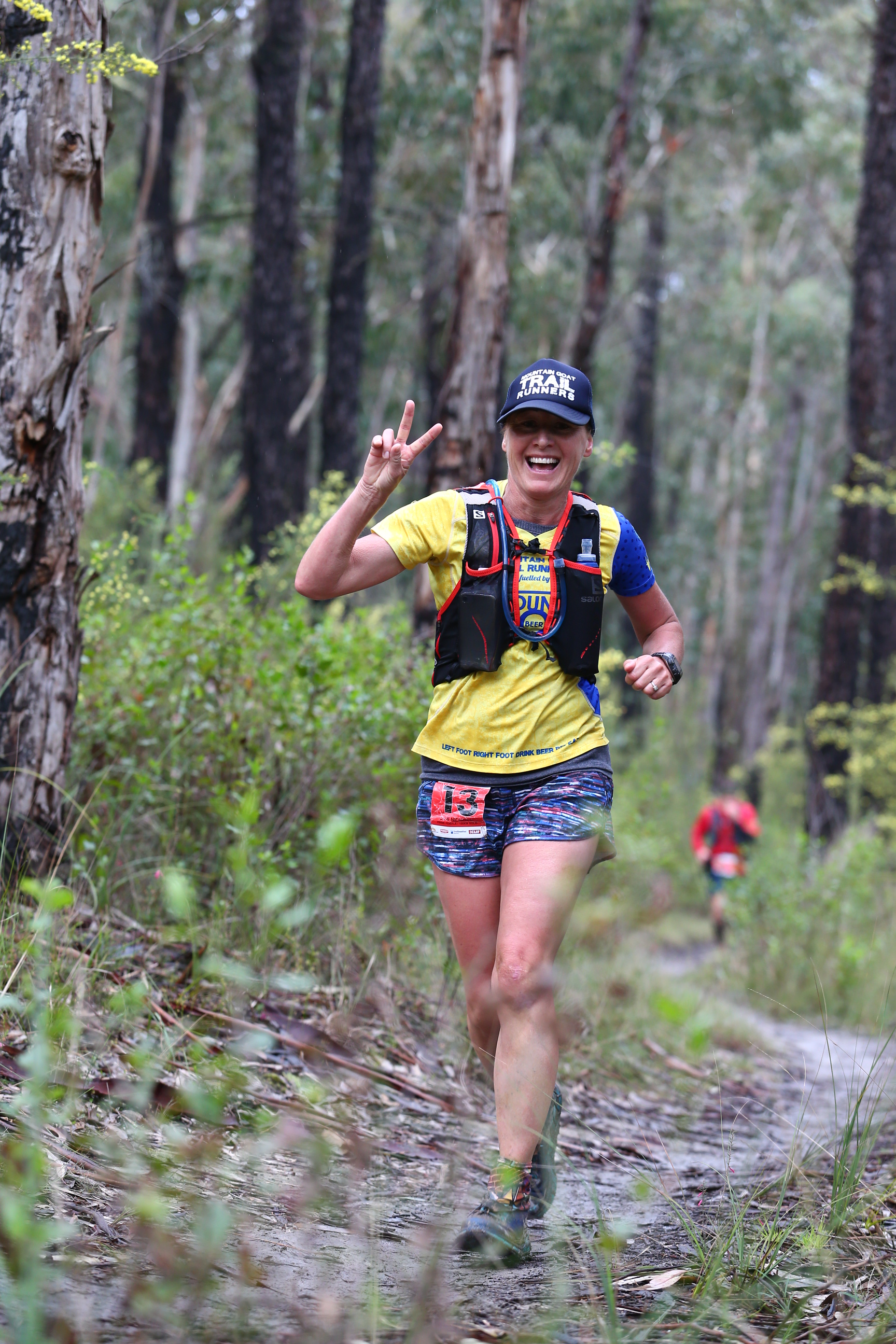 Deb Nicholl 100km champion