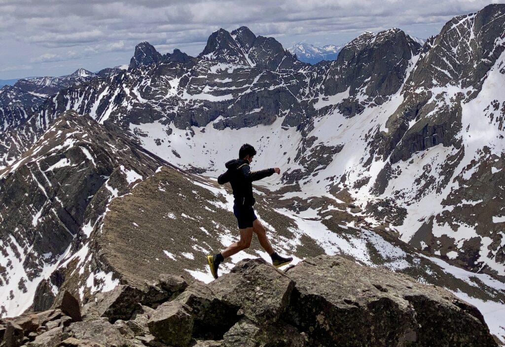 mountain running